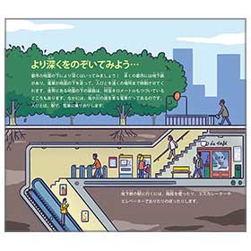 都市の下をのぞいてみれば…【絵本図鑑:その下はどうなっているの?】